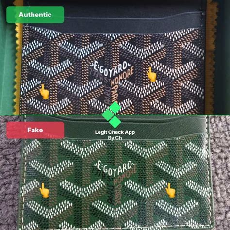 fake goyard wallet reddit|authentic goyard card holder.